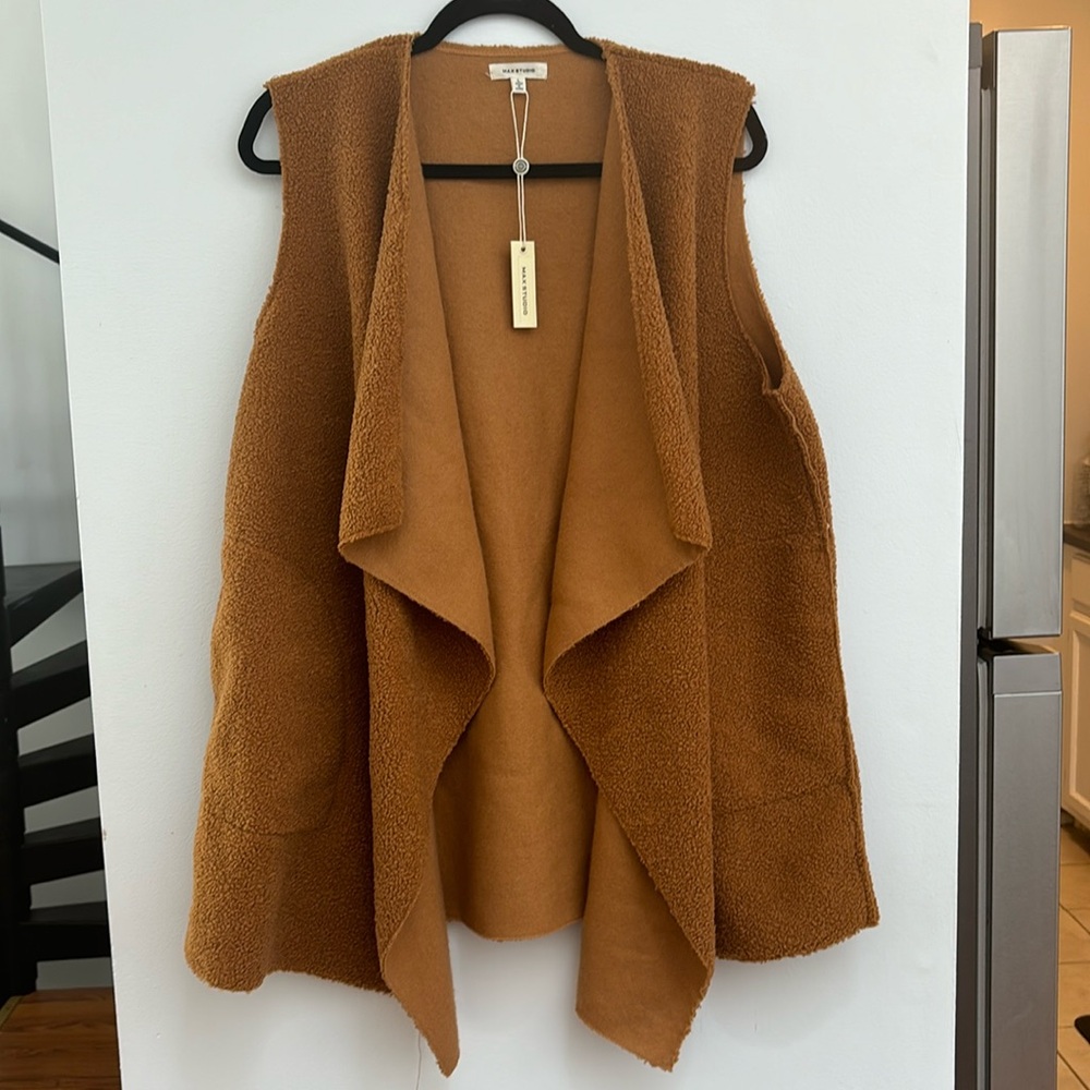 Fall Teddy Vest - NWT
